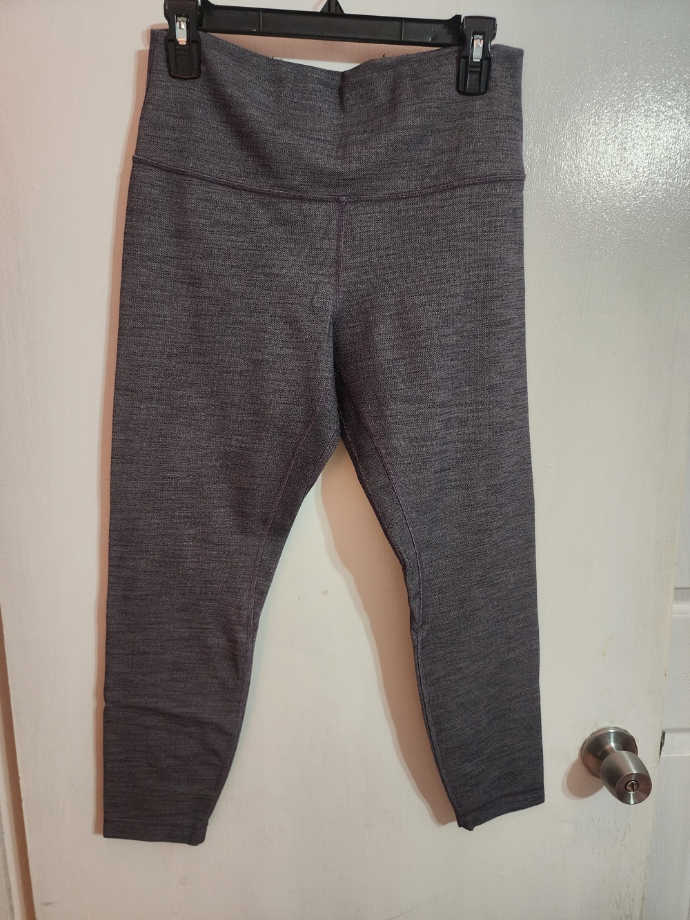 lululemon athletica Heathered Charcoal Womens Active Leggings